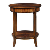 Modern European furniture - Rustic Primavera Veneer Lamp Table - www.oroa.com