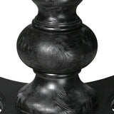 Black Baluster Round Dining Table | Uttermost Brynmore