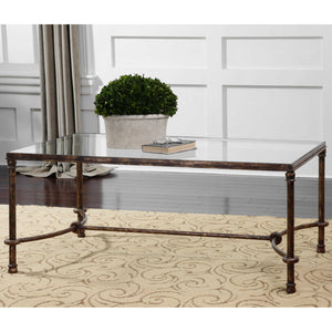  Bronze Framed Coffee Table | Oroa.com
