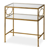 Modern European furniture - Gold Framed Side Table - www.oroa.com