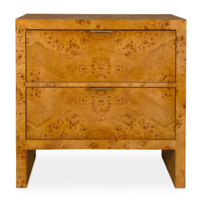2-Drawer Burl Accent Chest by Uttermost Indus