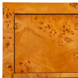 Modern European furniture - 2-Drawer Burl Accent Chest - www.oroa.com