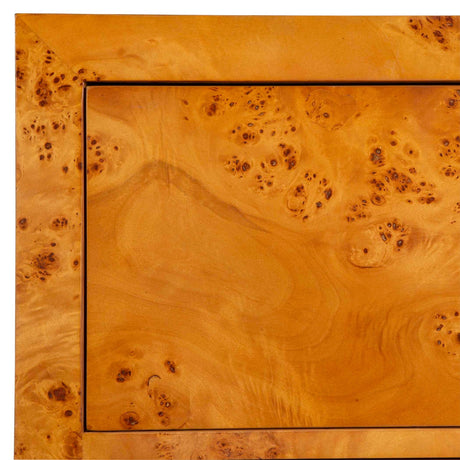 Modern European furniture - 2-Drawer Burl Accent Chest - www.oroa.com