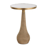 Modern European furniture - Mirror Top Accent Table - www.oroa.com