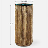 Textured Cylindrical Drink Table | Uttermost Echo