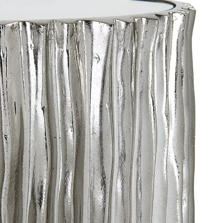 Textured Cylindrical Drink Table | Uttermost Echo