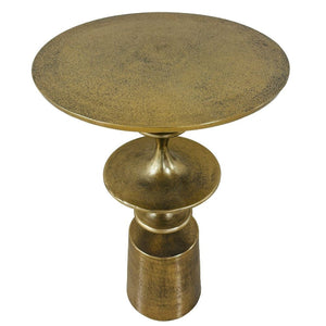   Antique Brass Accent Table | Oroa.com