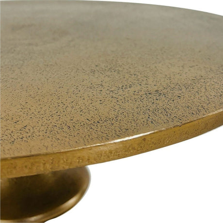 Modern European furniture - Antique Brass Accent Table - www.oroa.com