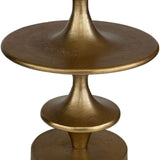 Modern European furniture - Antique Brass Accent Table - www.oroa.com