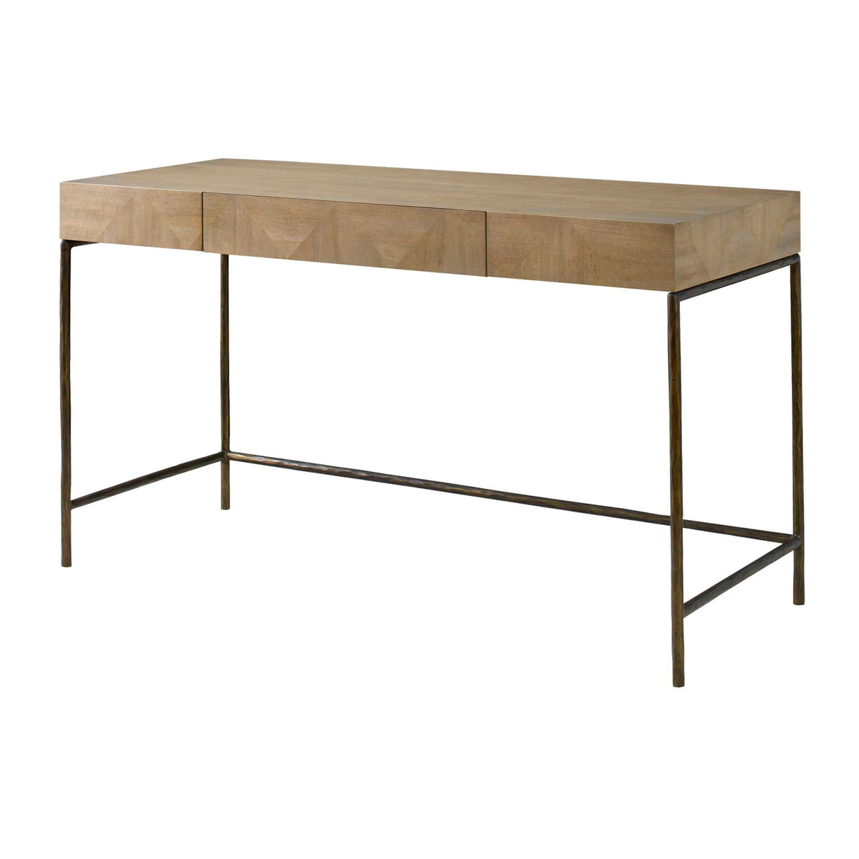 Modern European furniture - Primavera Wood 1-Drawer Desk - www.oroa.com