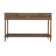 Modern European furniture - 2-Drawer Cane Console Table - www.oroa.com