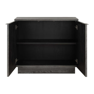   Circle Carved Elm 2-Door Cabinet | Oroa.com