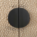 Modern European furniture - Elm Veneer 4-Door Cabinet - www.oroa.com