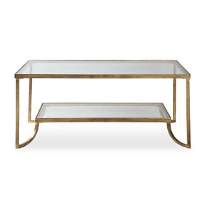 Gold Framed Coffee Table by Uttermost Katina