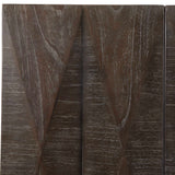 Black Mindi Faceted 2-Door Cabinet | Uttermost Marico