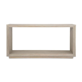 Light Oak Console Table by Uttermost Prism