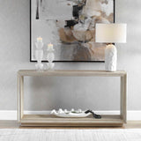 Light Oak Console Table | Uttermost Prism