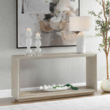 Light Oak Console Table | Uttermost Prism