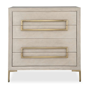 Light Oak 4-Drawer Accent Chest by Uttermost Alessia