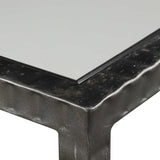 Modern European furniture - Black Iron Multilayered Console Table - www.oroa.com