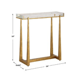 Crystal Top Accent Table | Uttermost Midas