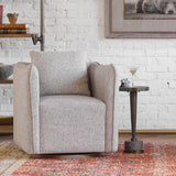 Modern European furniture - Bronze Pedestal Drink Table - www.oroa.com