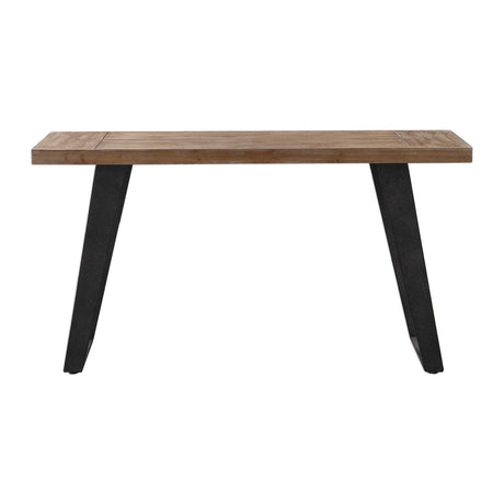 Fir Wood Console Table by Uttermost Freddy