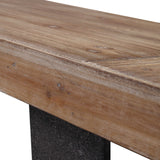 Fir Wood Console Table by Uttermost Freddy, alternate view 5
