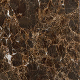 Modern European furniture - Emperador Brown Marble Accent Table - www.oroa.com
