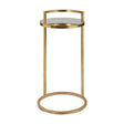 Modern European furniture - Gold Framed Mirror Accent Table - www.oroa.com