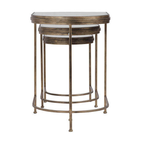 Gold Framed Nesting Tables (3) | Uttermost India