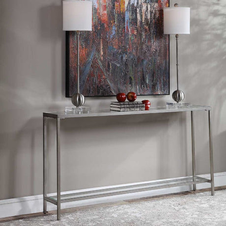Beveled Mirror Console Table | Uttermost Hayley