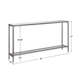 Beveled Mirror Console Table | Uttermost Hayley