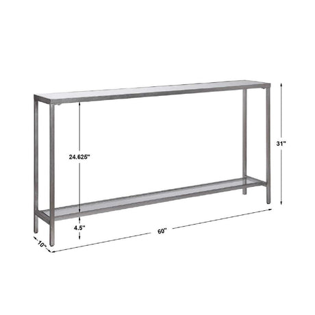 Beveled Mirror Console Table | Uttermost Hayley