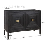 Fir Wood 2-Door Cabinet | Uttermost Aiken