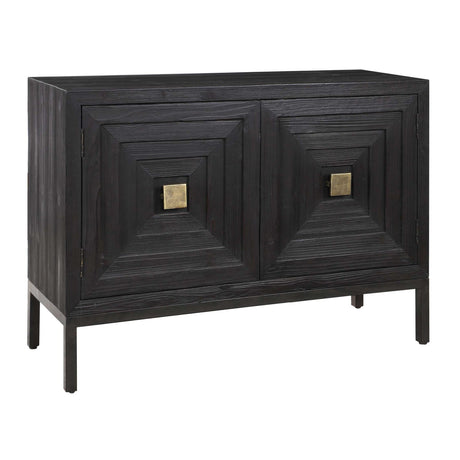 Fir Wood 2-Door Cabinet | Uttermost Aiken