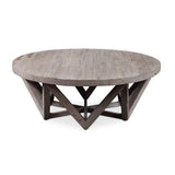Round Elm Wood Coffee Table | Uttermost Kendry