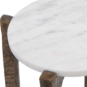   Round Marble Drink Table | Oroa.com