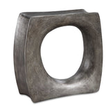 Modern European furniture - Antique Silver Accent Table - www.oroa.com
