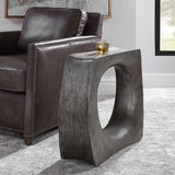 Modern European furniture - Antique Silver Accent Table - www.oroa.com