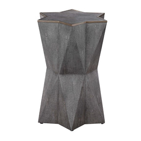 Modern European furniture - Gray Star-Shaped Accent Table - www.oroa.com