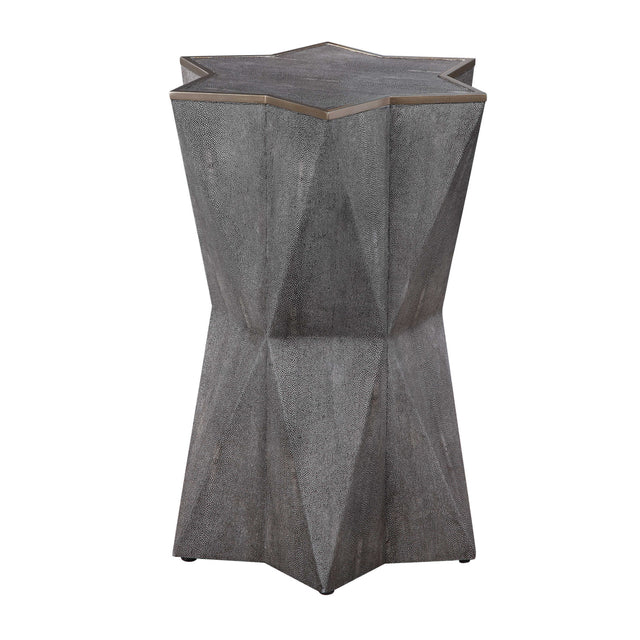 Modern European furniture - Gray Star-Shaped Accent Table - www.oroa.com