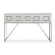 Modern European furniture - White Oak 3-Drawer Console Table - www.oroa.com