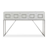 Modern European furniture - White Oak 3-Drawer Console Table - www.oroa.com