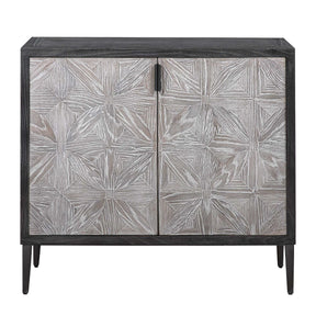 Oak Mosaic 2-Door Cabinet by Uttermost Laurentia