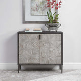 Modern European furniture - Oak Mosaic 2-Door Cabinet - www.oroa.com
