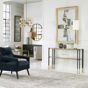   Gold Leaf Console Table | Oroa.com