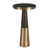 Modern European furniture - Black Glass Accent Table - www.oroa.com