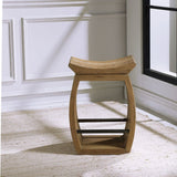 Modern European furniture - Elm Wood Counter Stool  - www.oroa.com