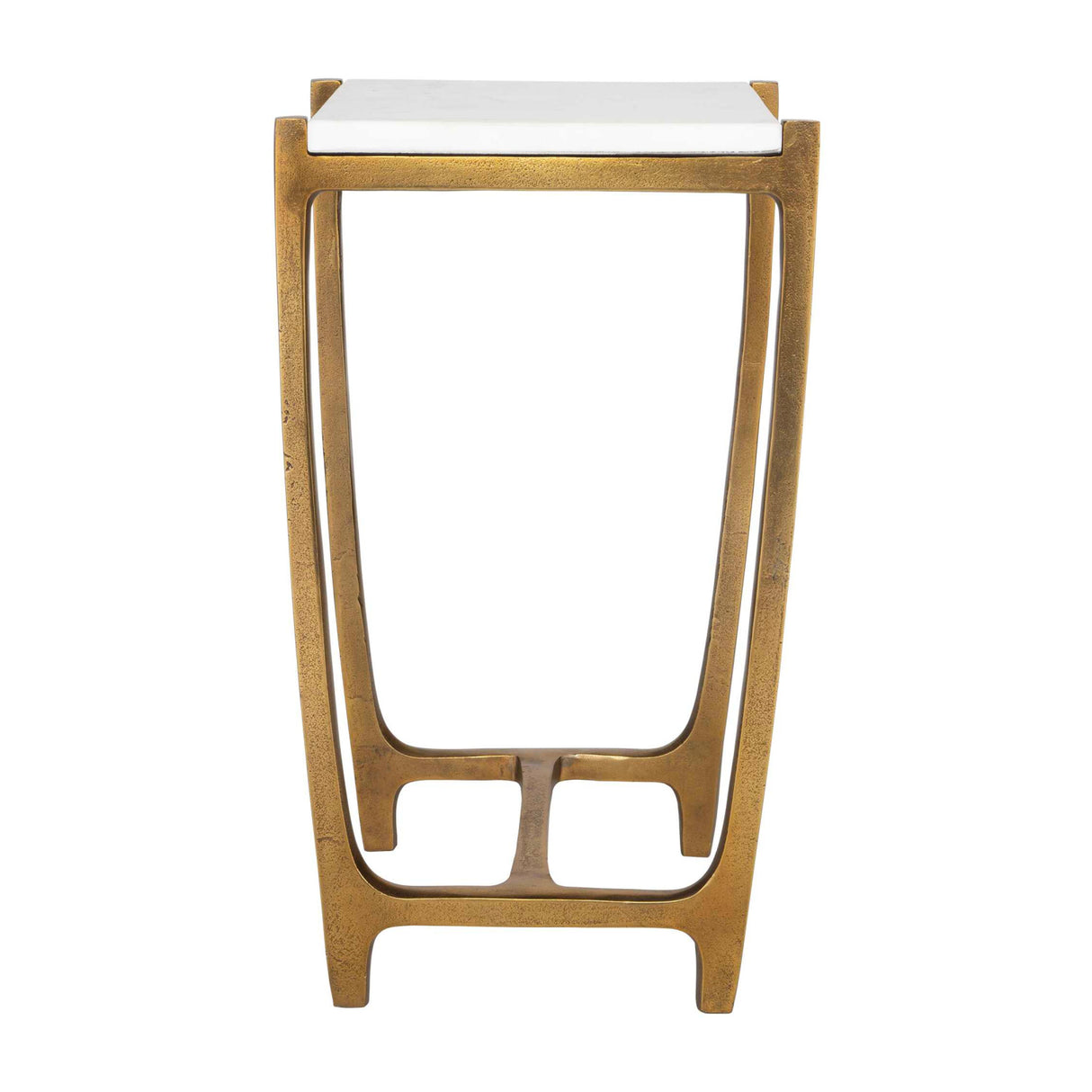 Antique Gold Framed Accent Table Table by Uttermost Affinity